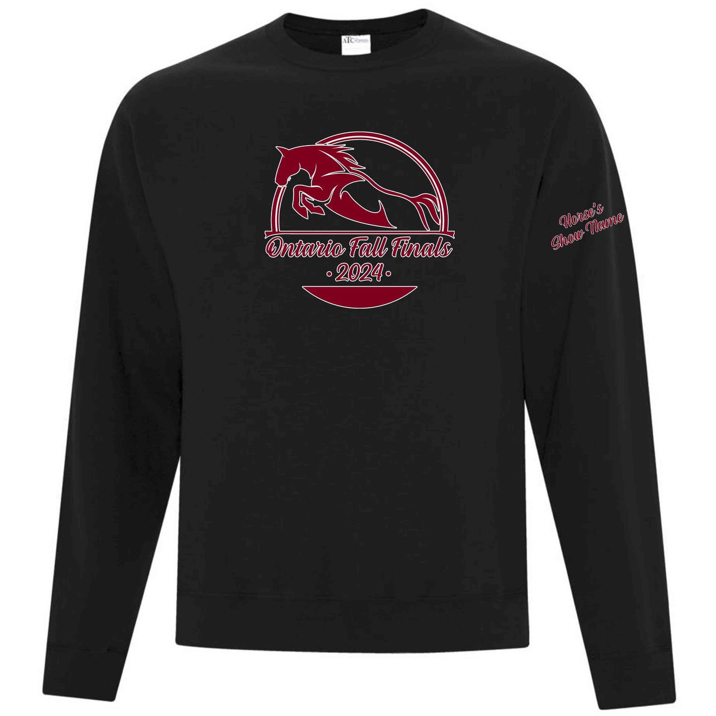 2024 Ontario Fall Finals Adult Crewneck Sweater - Black