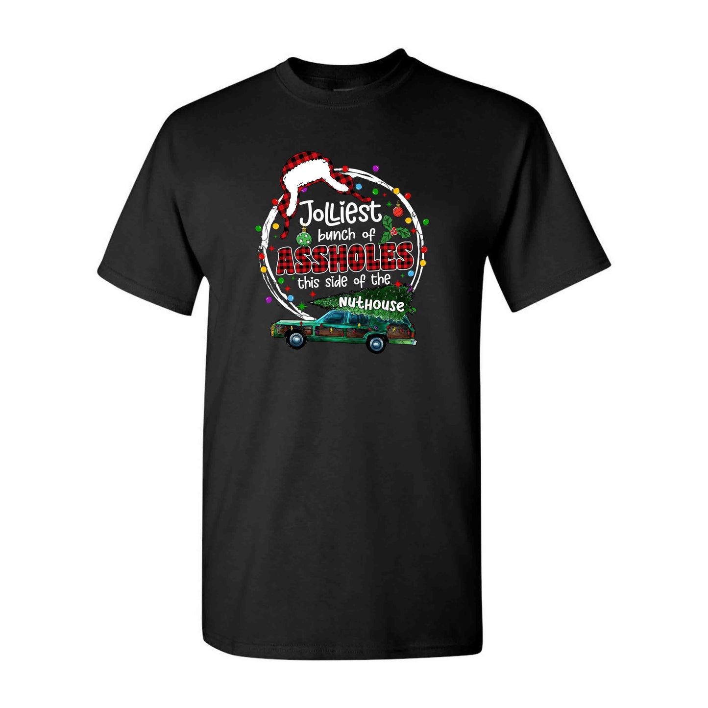 Christmas Vacation Jolliest Bunch of A**holes - Men's T-Shirt