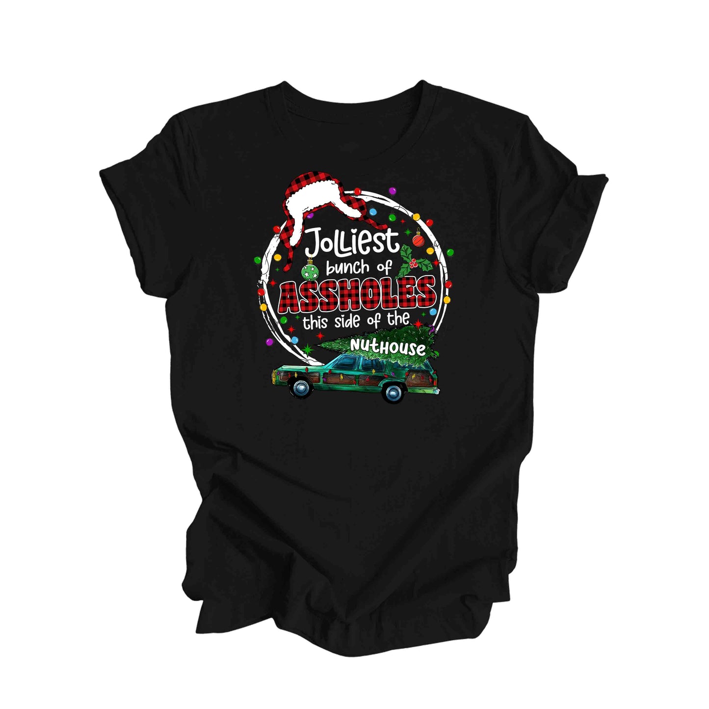 Christmas Vacation Jolliest Bunch of A**holes - Unisex T-Shirt