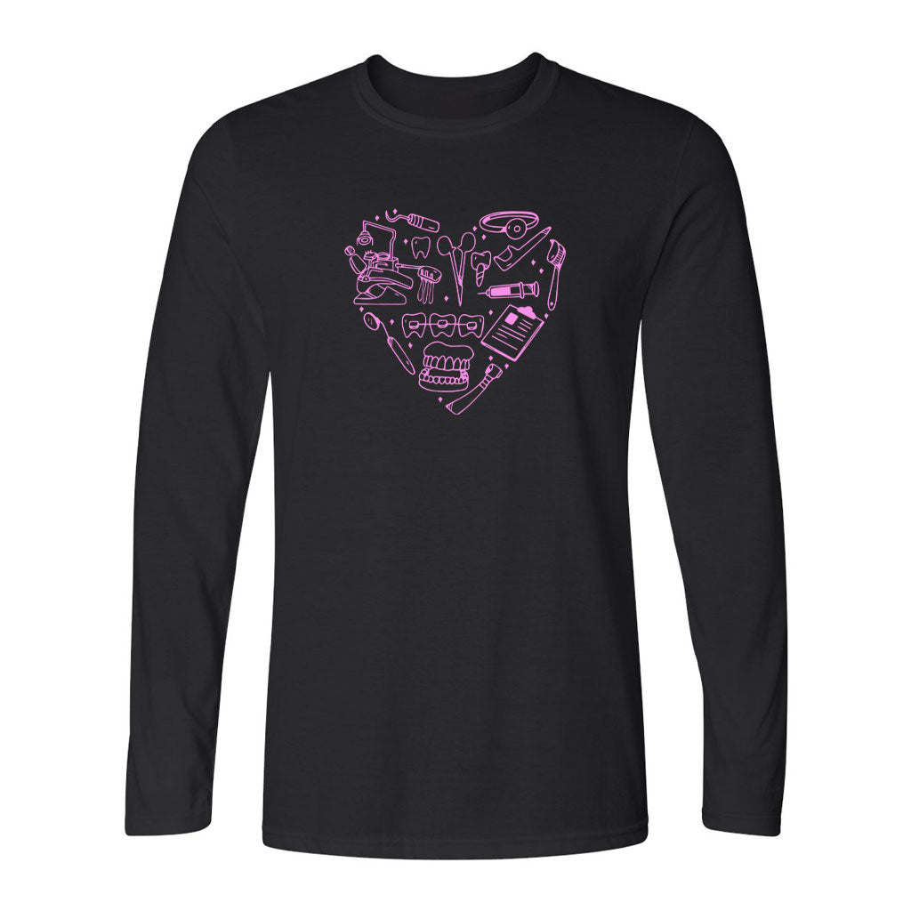 NC Dental Assisting 2025 Unisex Long Sleeve - Pink