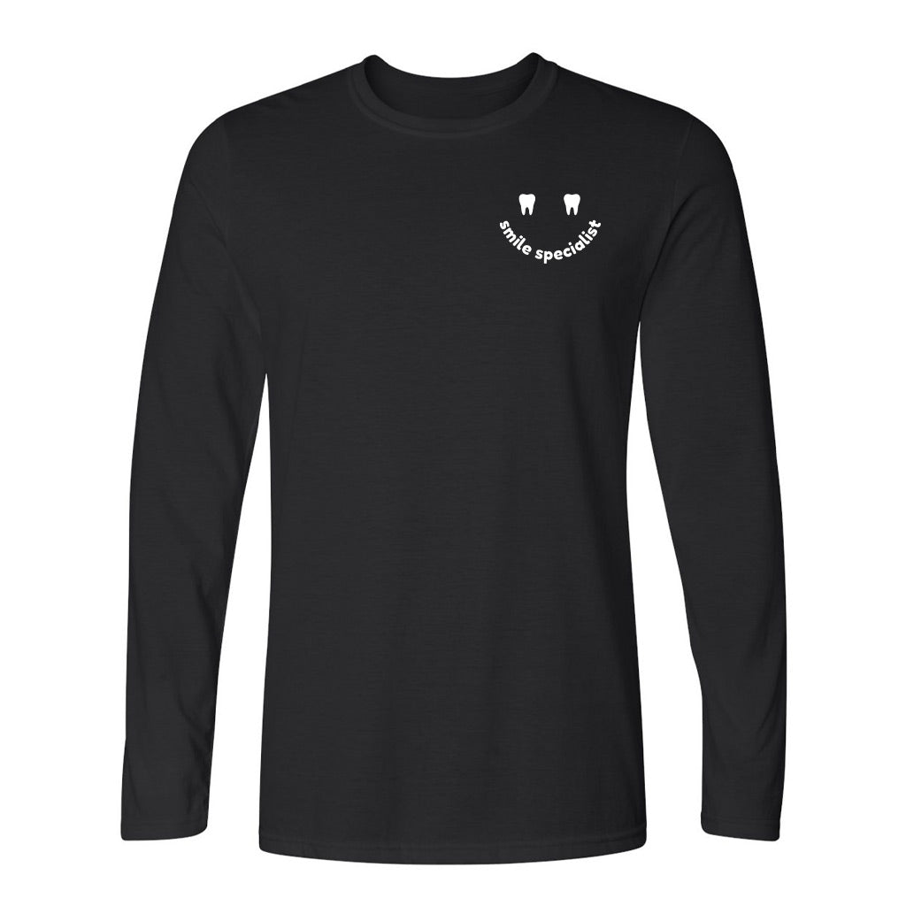 Smile Specialist - Black Long Sleeve [NC Dental Hygiene Week]