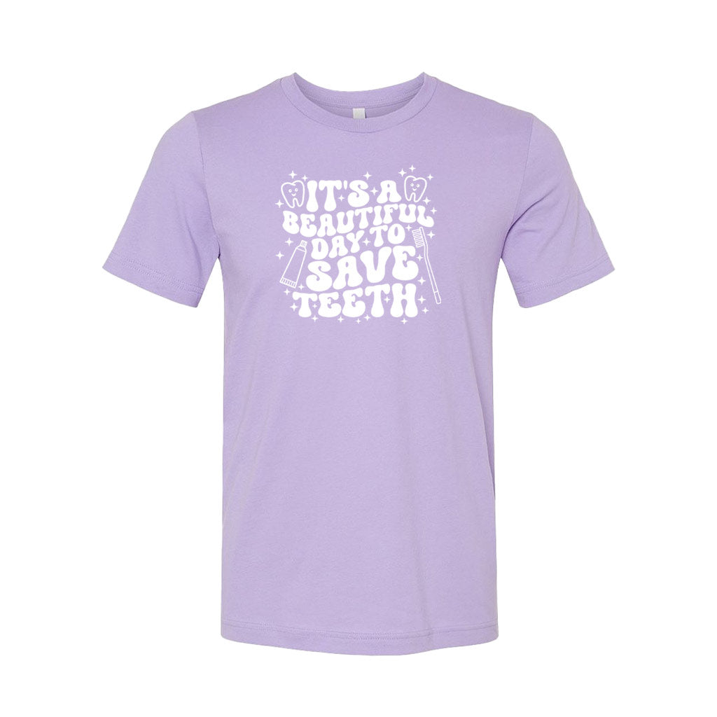 A Beautiful Day - Lavender T-Shirt [NC Dental Hygiene Week]