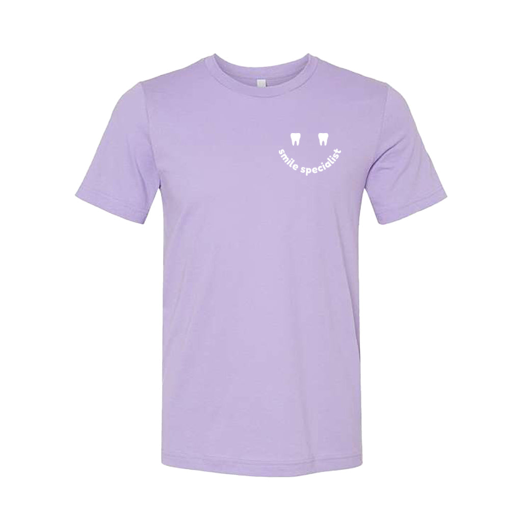 Smile Specialist - Lavender T-Shirt [NC Dental Hygiene Week]